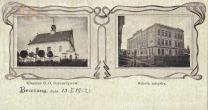 Види бернардинського кляштору і школи. 1912
