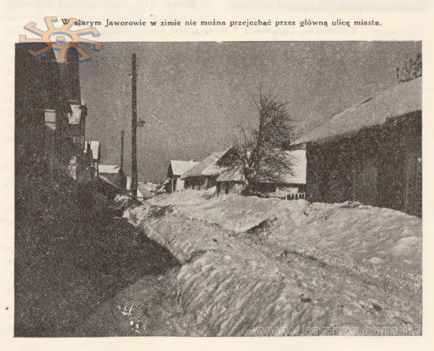 Зима-1932 у Яворові. Картинка для тих, кому зудить утеплити хату.