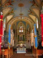 Інтер'єр Миколаївської (колишньої вірменської) церкви у Язлівці