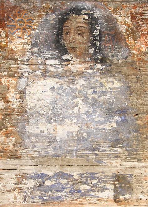 алишки фресок на церкві Чесного Хреста в Дрогобичі