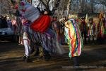 Коні-калу і кози - традиційні персонажі маланок і Ревеліону (зустрічі Нового року) у Тернавці
