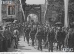 9 липня 1939р. Язловецькі улани під час процесії у замку