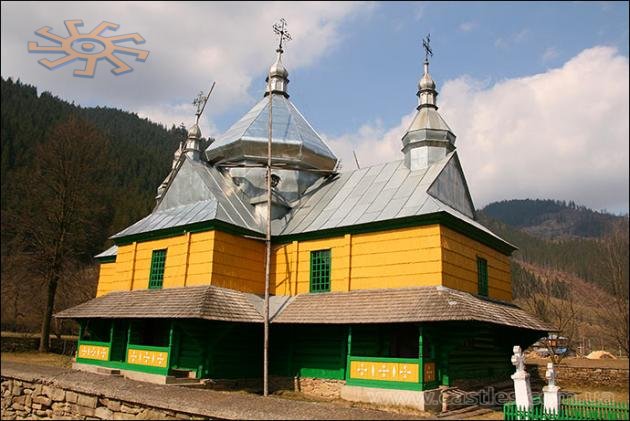 Миколаївська церква в селі Барвінків.