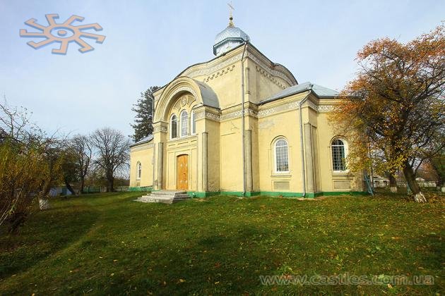 Церква в селі Глібів Новоушицького району