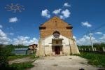 An old Roman-Catholic chapel, now a private residence. Ostriv, Ukraine