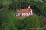 Old manor in the village of Pidhirtsi in Ukraine