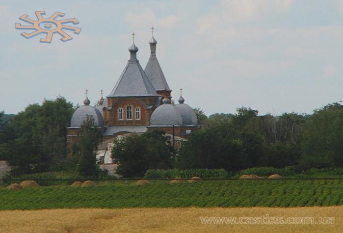Покровська церква в селі Вирівка під Конотопом.