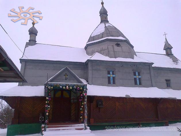 "Дерев'яна" церква в Малій Плавучій, фото Ігоря Ніверовськогo