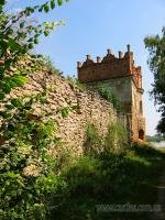 Стіна і башта замку.