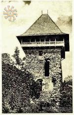 Башня Невицкого замка около Ужгорода, Закарпатье, Украина