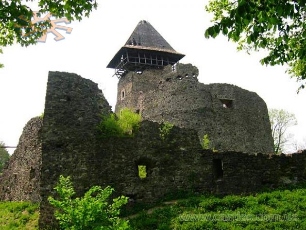 Невицький замок біля Ужгорода (і села Кам’яниця)