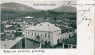 Вид центру містечка в 1900р.