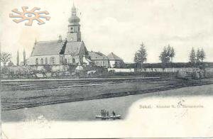 Монастир в 1906 році. Сокаль, Жвирка