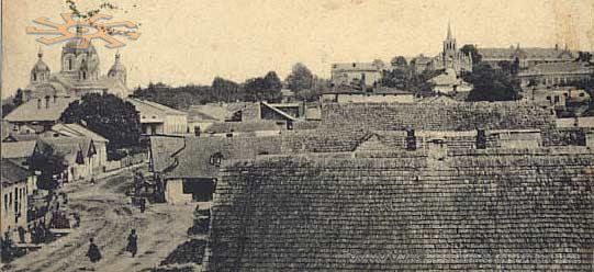 Панорама Калуша в 1913 р.