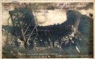 Зруйнований віадук, 1916 р.