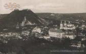 Gora zamkowa i widoki miasta Krzemienca w 1920