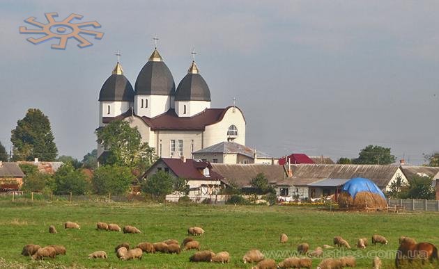 Панорама Вузлового (Радехівський район Львівської області).
