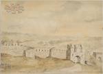 Замок у Жванці. Акварель Наполеона Орди