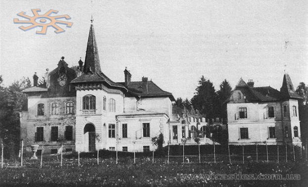Палац в Лівчицях в 1938 р.