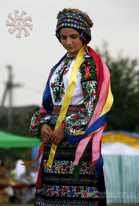 Учасниця фестивалю "В Борщівському краї цвітуть вишиванки", 13 вересня 2009 р.