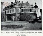 Башти Жовківського замку колись.