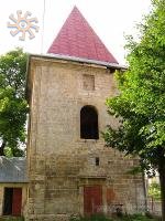 Bell-tower of st.Peter and Paul church in Berezhany, Ukraine