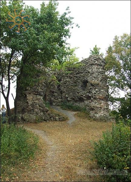 Castle ruins in Korolevo
