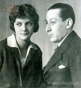 Дуглас Біго де Сен-Квентін з дружиною Елізабет.