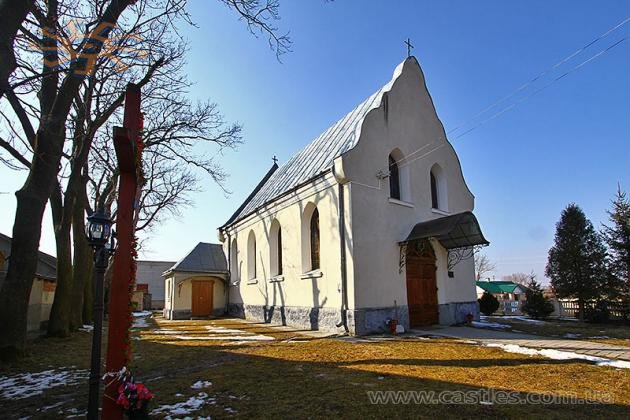 Колись костел, а зараз церква собору Богородиці в Нижній Білці, 12 березня 2011 р.