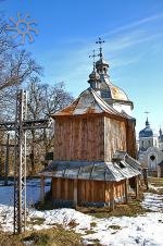 Деревянная церковь в селе Надречное в Тернопольськой области