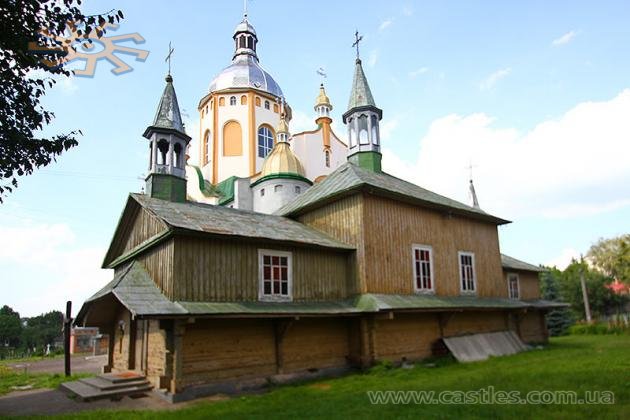 Lubień Wielki. Cerkiew drewniana