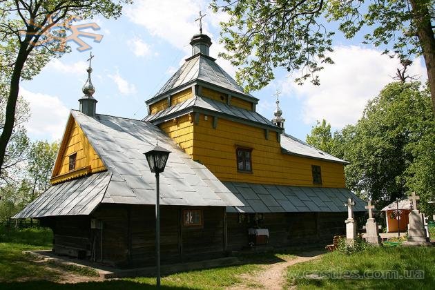 Михайлівська церква з 1598 р. у Волі Висоцькій, 15 травня 2008 року.