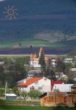 The beautiful church in Zadubrivka, Western Ukraine
