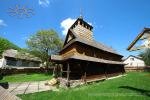 An old wooden church in Dilove, Western Ukraine
