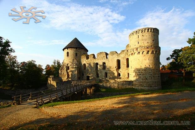 14 вересня 2010 р. Венденський замок у Цесісі (Латвія). Ruine der Ordensburg