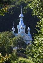 Собор Різдва і монастирська церква в Липчі