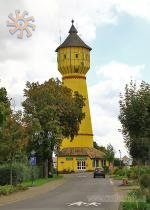 Renovierter Wasserturm. Kirchberg