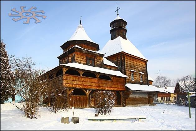 Церква Чесного Хреста в Дрогобичі. 28 грудня 2010 р.