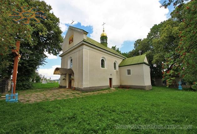 Церква св. Косми і Дем'яна (1848 p.) в Киданові, липень-2018