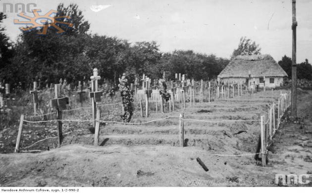 Могили польських легіонерів у Раранчі, 1934 р.