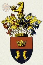 Герб фон Фльондорів, котрим належав палацик у Великому