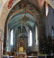 Mościska: świątynia pw. św. Jana Chrzciciela konsekrowana 8 stycznia 1604 przez biskupa  Macieja Pstrokońskiego.