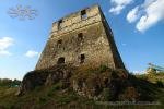 Єдина збережена башта замку в Токах на Тернопільщині.