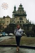 Bernardynski klasztor w 1993 r.