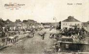 Rynek w Chodorowie w 1916 r.