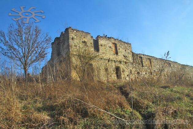 В такому ракурсі залишки маєтку курляндського барона Местмахера виглядають схожими на типовий подільський замок. 17 грудня 2019 р.