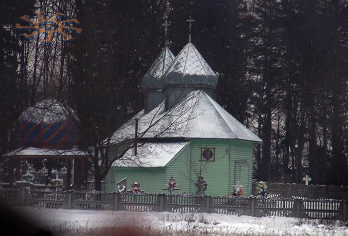 Дерев'яна церква Різдва Богородиці у Дібрівці, 1931 р.