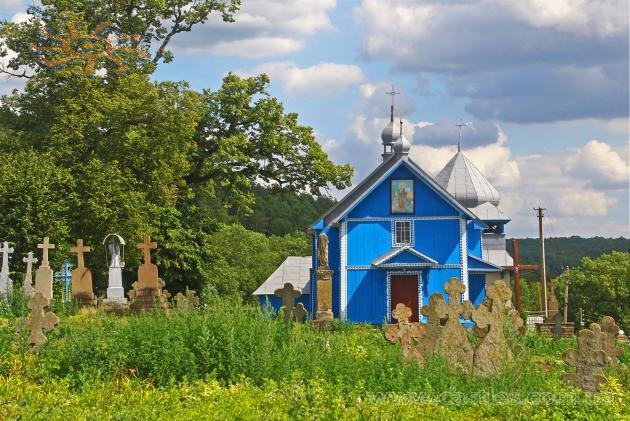 Дерев'яна церква в Довгому 11 липня 2025 р.