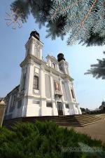 A beautiful Baroque convent in the village of Murafa in Ukraine