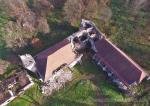 Аерофотозйомка Поморянського замку